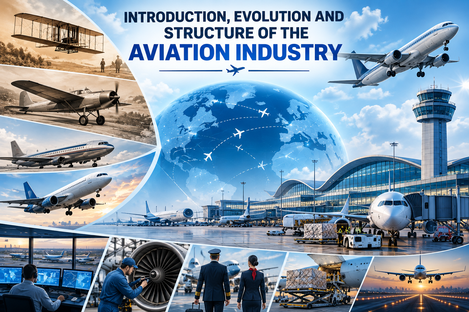 INTRODUCTION, EVOLUTION AND STRUCTURE OF THE AVIATION INDUSTRY
